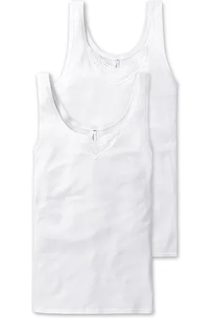Schiesser Cotton Essentials 2PACK Tanktop Dames Onderhemd
