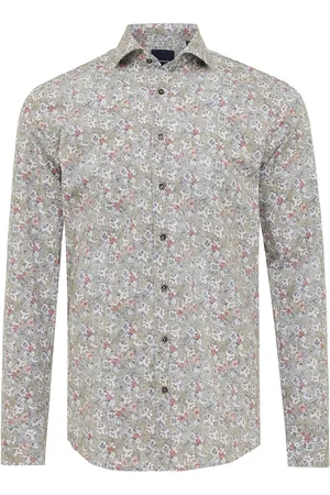 Tresanti DORIANO Shirt with drawn flowers Multi (TRSHIE395 - 1000)