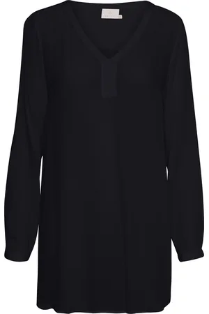 Kaffe Amber V-Neck Tunic Dames Tuniek