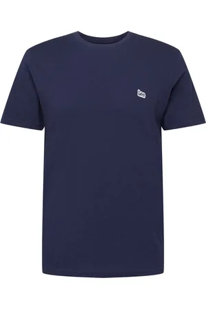 Lee T-shirt Heren XL Ronde hals Korte mouw 100% Katoen