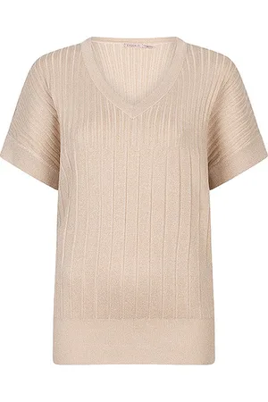 Esqualo Sweater F24-31503 - Light Sand