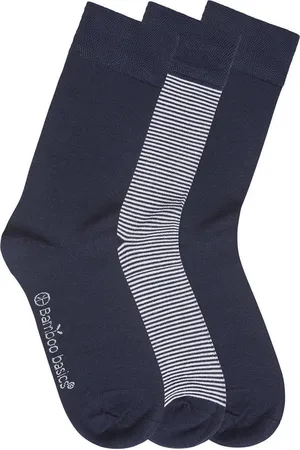 Bamboo Basics Comfortabel & Zijdezacht Beau - Bamboe Sokken (Multipack 3 stuks) Heren / Dames - - 41-46