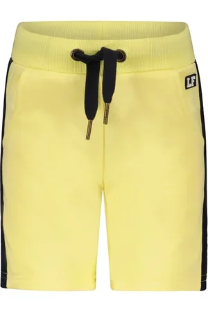 Like Flo Jongens sweat short - Zacht geel