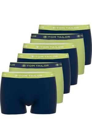 TOM TAILOR Buffer - Heren Boxer Trunk 6 pack - /Groen