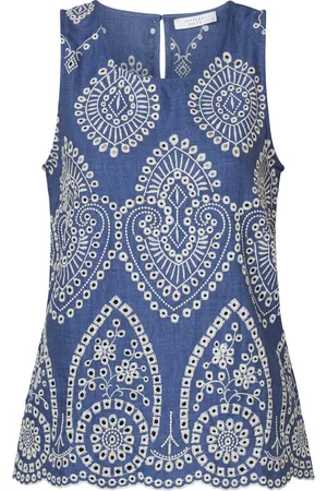 SisterS point Gilma-ta1 - Dames Top - /Cream