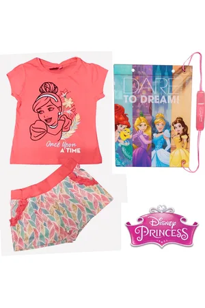 Disney Princess - 2-delige Set - Shortama - Assepoester -