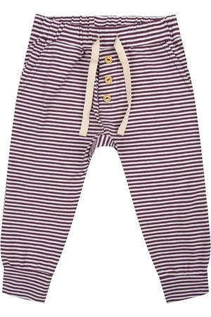 Little Indians Pants Purple Stripe - Joggingbroek - Gestreept - - Unisex