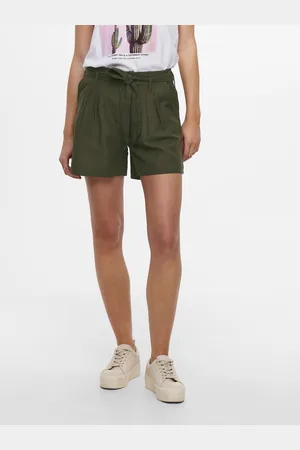 ONLY ONLVIVA LIFE HW BELT SHORTS PNT NOOS Dames Broek