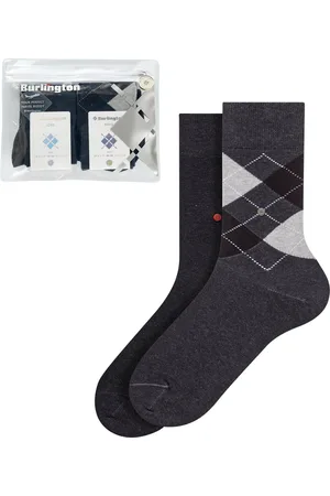 Burlington Travel Pouch cadeau geschenkset duurzaam biologisch katoen multipack sokken heren veelkleurig