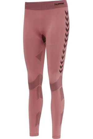Hummel Damen Leggings First Seamless Training Tights Women Dusty Rose-XL/XXL