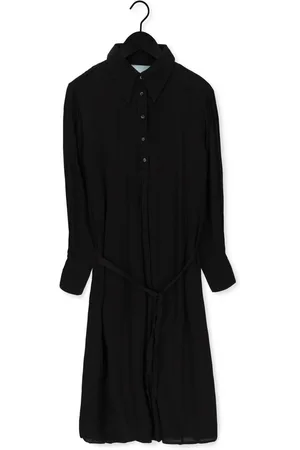 Minus Lasina Solid Shirtdress Jurken Dames - Rok - Jurk -
