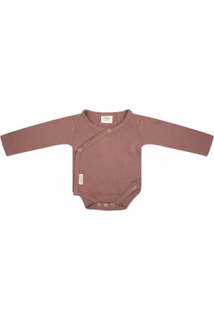 Little Indians Baby Overslagromper Lange mouw Burlwood