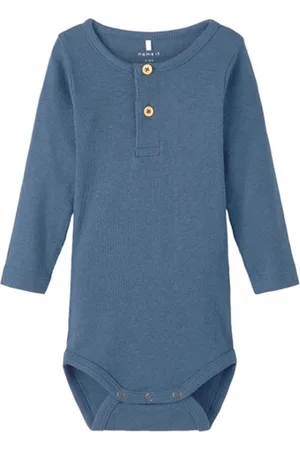 NAME IT Romper Kab Button Bluefin 74
