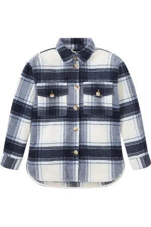 TOM TAILOR Checked overshirt jacket Meisjes Jas