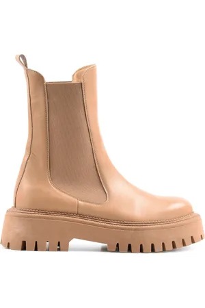 PS Poelman BOOST Dames Chelsea Laarzen - Beige