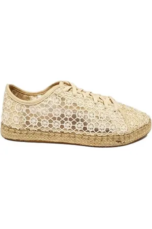 TOMS Lena Dames Veterschoen 10011833 Natural Mosaic Mesh