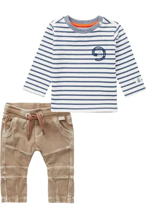 Noppies Kledingset - 2delig - Sweatpants - Shirt gestreept