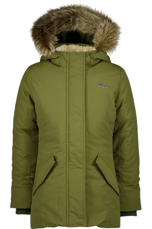 Vingino Winterjas Tessie army groen voor meisjes