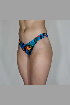 Merkloos Bikini broekje - pole short - Brazilian short