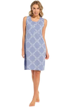 Pastunette Slaapkleed dames - met print - 15241-312-1/519 - maat 46