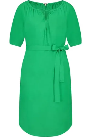 Ten Cate Dress Kaftan Bright Green - maat S
