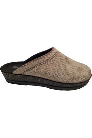 Rohde 2287 17 Dames Pantoffels - Bruin - 40