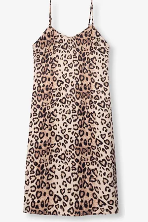 Alix the label 2407375701 Leopard camisol dress