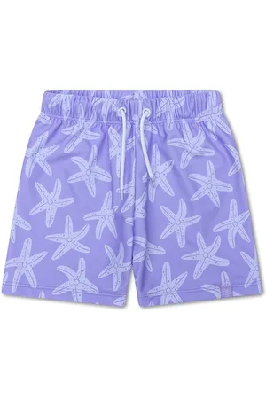 Swim Essentials | Lila Zeesterren UV Zwembroek Jongens