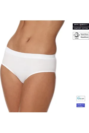 Brubeck Dames Ondergoed Slip Klassiek - Naadloos Elastisch Katoen - - XL