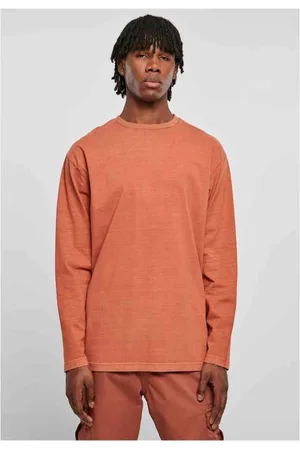 Urban classics Heavy Oversized Garment Dye Longsleeve shirt - L