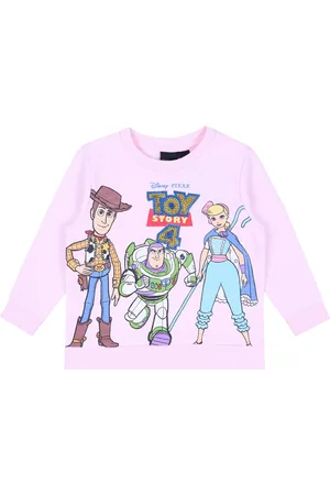 Disney Toy Story - Lichtroze sweatshirt met pailletten