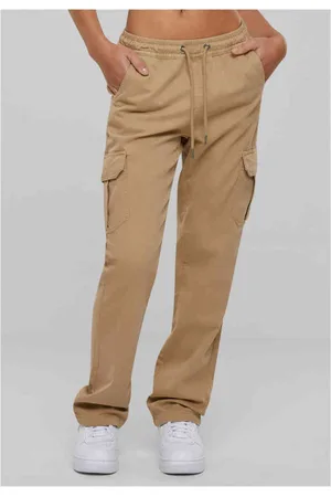 Urban classics High Waist Twill Cargobroek - 4XL
