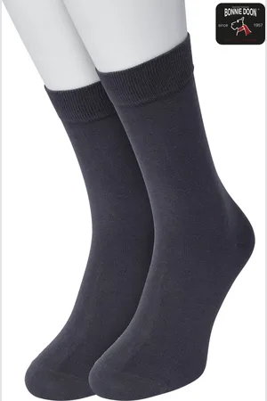 Bonnie Doon Basic Sokken Kinderen Donker Blauw maat 39/42 - 2 paar - Unisex - Jongens en Meisjes - Basis Katoenen Sok - Kids - Gladde Naden - Brede Boord - Perfecte Pasvorm - 2-pack - Multipack - Effen - - OL7334012.111