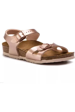 Birkenstock Rio Sandalen - Rose Golden