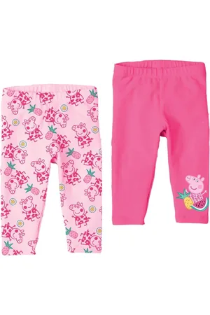 Peppa Pig 3/4 leggings - set van 2 - katoen - maat 110/116