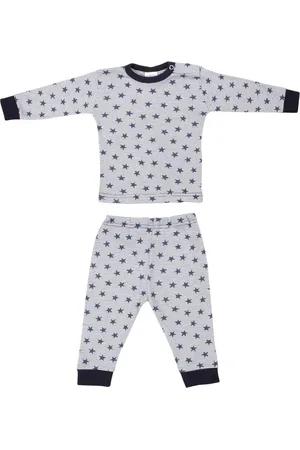 Beeren Bodywear Pyjama Stripe Star Marine