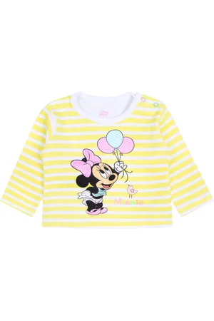 Disney Baby Minnie gestreepte blouse met lange mouwen