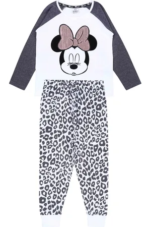 Disney MINNIE MOUSE - -grafiet Pyjama met Luipaardprint