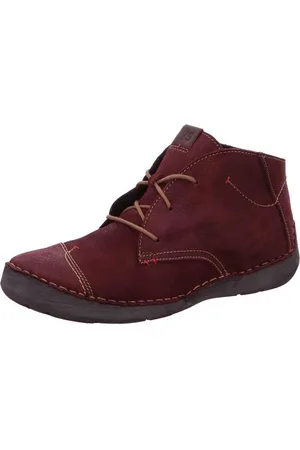 Josef Seibel FERGEY 18 - Hoge sneakersVeterlaarzenDames veterschoenenDames sneakersHalf-hoge schoenenPopulaire damesschoenen Josef - Kleur: Bruin