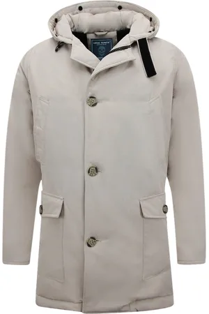 Enos Gewatteerde Jassen Heren - Parka Heren Winterjas - 7101 - Jas