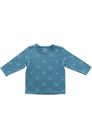 Jollein 50 - longsleeve Little Lion Teal