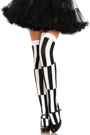 Leg Avenue Woven illusion thigh high