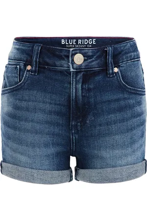 WE Fashion Meisjes skinny fit denimshort