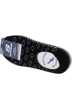 Skechers 3pk Mens Invisibles Socks S113816-GRY, Mannen, , Sokken, maat: 41-46