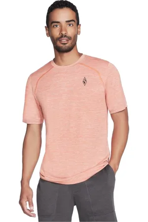 Skechers On the Road Tee M2TS209-ORG, Mannen, , T-shirt, maat: L