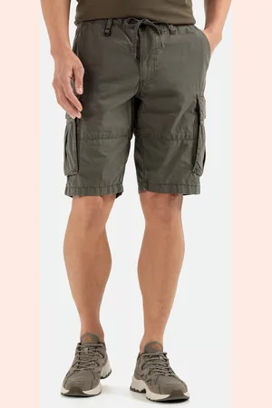 Camel Active | Cargo bermuda heren | Olive brown |