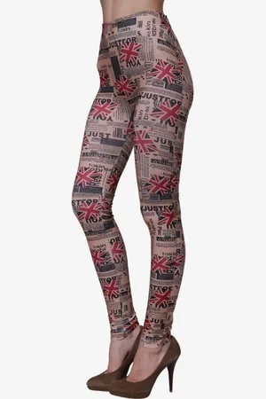 Merkloos Print Legging (Palmire)
