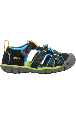 Keen Seacamp II Younger Kids Sandalen Black/Brilliant Blue
