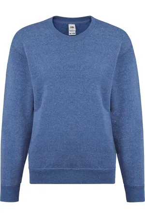 Fruit Of The Loom Childrens Unisex Set In Sleeve Sweatshirt