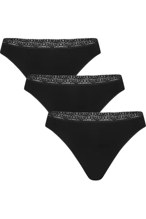Bamboo Basics 3-pak seamless slips dames - Lucy - Naadloze kanten bamboe slips - Bamboe ondergoed dames - M